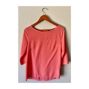 French Connection sheer blouse